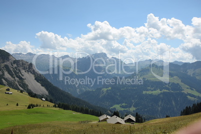 Landschaft am Faschinajoch