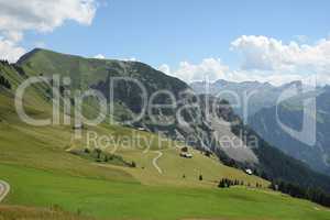 Landschaft am Faschinajoch