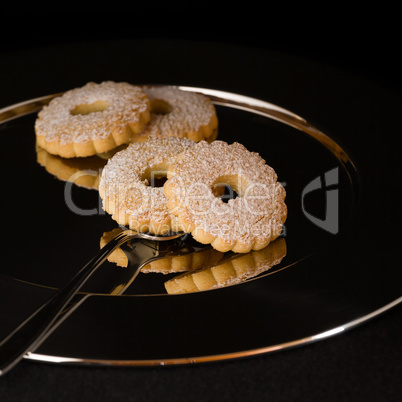 Biscuits on a plate
