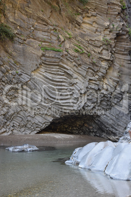 Alcantaraschlucht, Sizilien