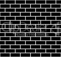 Illustration of seamless brick wall