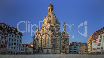 Church Of Our Lady Dresden Germany City View