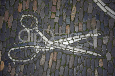 Mosaik in Freiburg