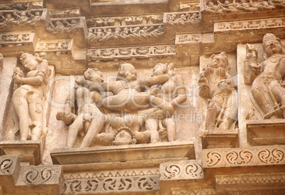 Tempelbezirk von Khajuraho Tempelbezirk von Khajuraho