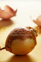 Onion close up. Healthy food