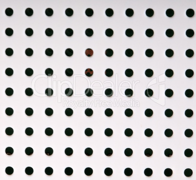 plastic backround with holes