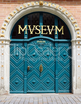 Museum - Tür Eingang