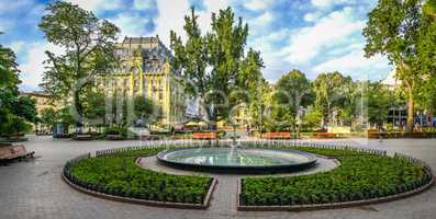 Odessa City Garden panorama, Ukraine