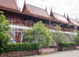 temple complex Watyaichainongkhol in Ayutthaya in thailand