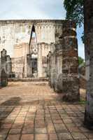 Sukhothai - Wat Sri Chum temple - buddha in chamber