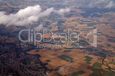 Aerial photo of germany