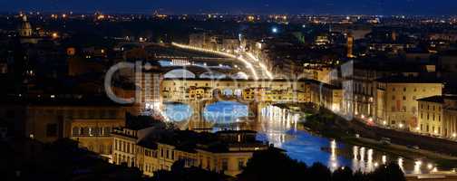 Florence at sunset