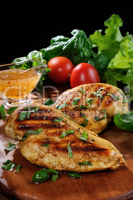 Grilled chicken breast