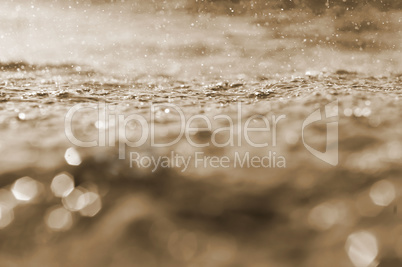 background water sepia, abstract background and bokeh, water background beige