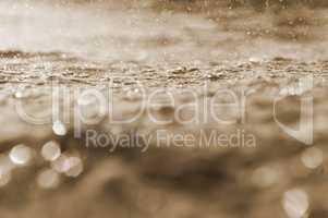 background water sepia, abstract background and bokeh, water background beige