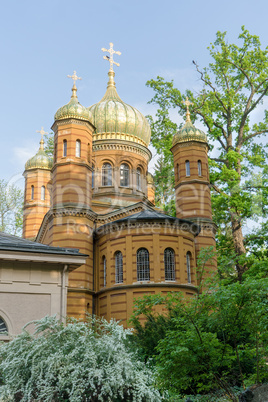 Russian Orthodox funerary chapel