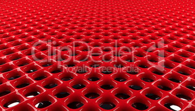 Red glossy grid background