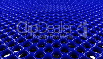 Blue glossy grid background