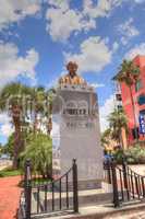 controversial Robert E. Lee monument in downtown Fort Myers