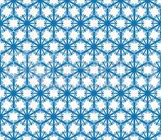 Snowflake tile pattern Winter holiday ornament Geometric texture