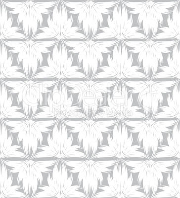 Abstract seamless pattern Floral oriental geometric line ornament