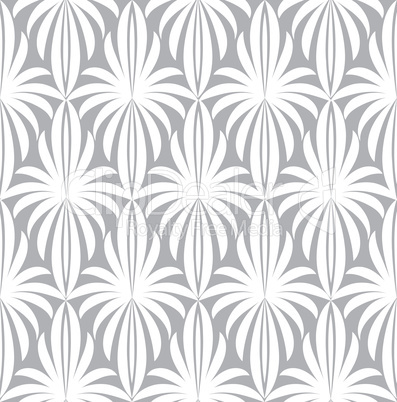 Abstract seamless pattern Floral oriental geometric line ornament