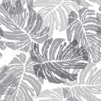 Abstact seamless pattern. Floral jungle palm leaves texture