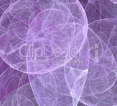 image of one Digital Fractal on Black Color