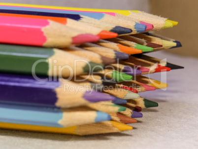 Colored pencils