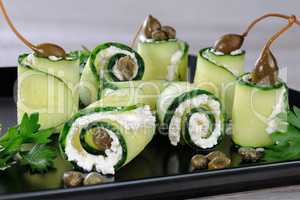 Cucumber rolls