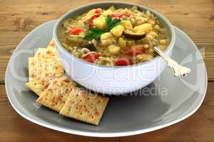 Vegetable gourmet soup