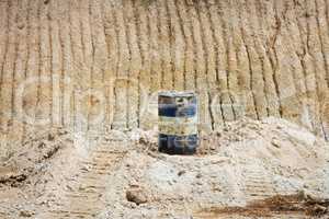 Barrel on the sand mines