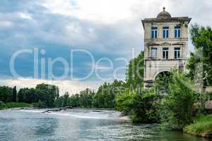 River Orb with mill in Béziers