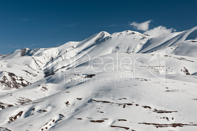 Top of the Redentore in the Sibillini Mountains