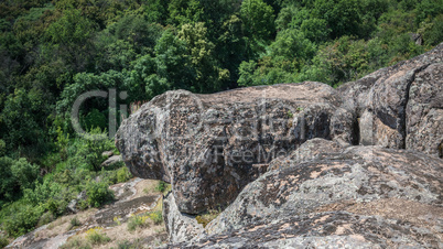 Arbuzinka Rocks in the Actovo canyon, Ukraine