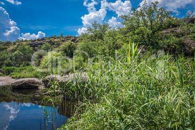 Arbuzinka Rocks in the Actovo canyon, Ukraine