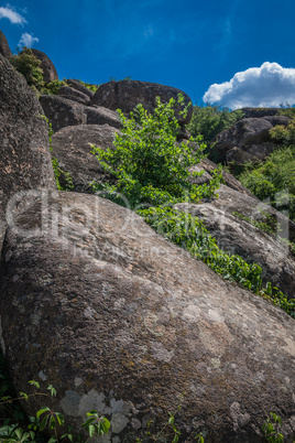 Arbuzinka Rocks in the Actovo canyon, Ukraine