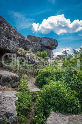 Arbuzinka Rocks in the Actovo canyon, Ukraine