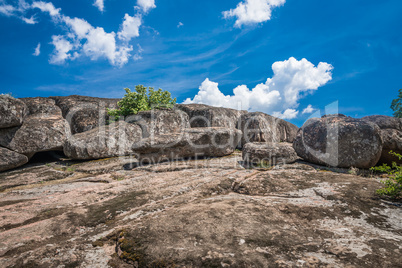 Arbuzinka Rocks in the Actovo canyon, Ukraine