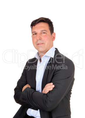 Portrait of smiling handsome man