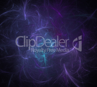 image of one Digital Fractal on Black Color image of one Digital Fractal on Black Color