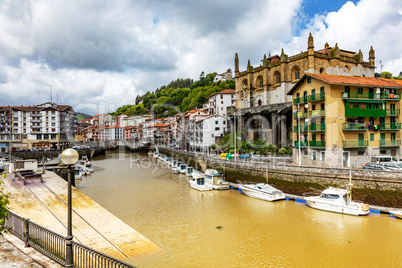 Port of Goimendia Auzoa in northern Spain