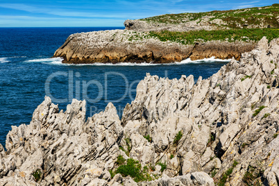 Atlantic coast in northern Spain