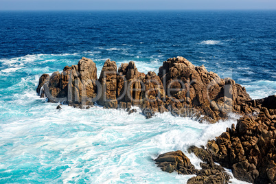 Atlantic coast in Spain