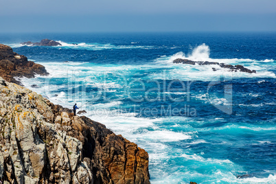 Anglers on the Atlantic coast