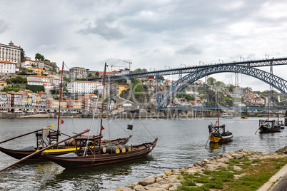 Porto on the Douro shore, Portugal