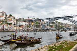 Porto on the Douro shore, Portugal