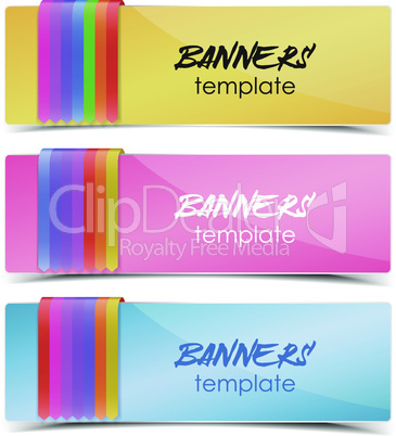 Design template banners