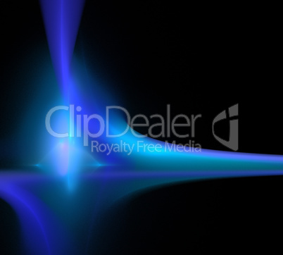 image of one Digital Fractal on Black Color image of one Digital Fractal on Black Color