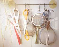 Group of kitchen tools